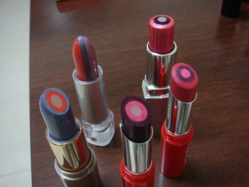 3 Colors Design Lipstick, Lipstick Molds
